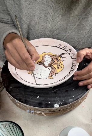 Workshop keramiek beschilderen